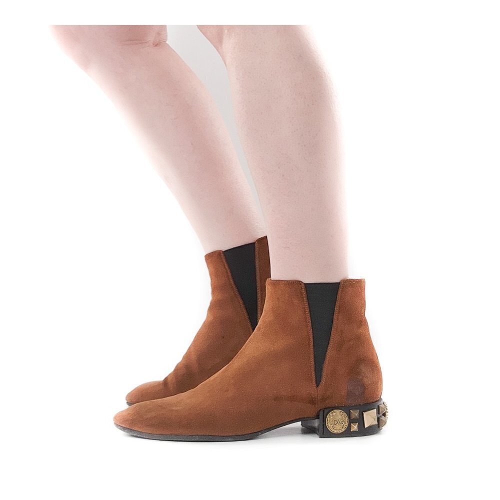 DOLCE & GABBANA Vintage Studded Bootie